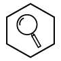 A minimalist Medik8 brand badge featuring a clean line-art magnifying glass icon inside a black hexagon, accompanied by the text 'DERMATOLOGIST RECOMMENDED'.